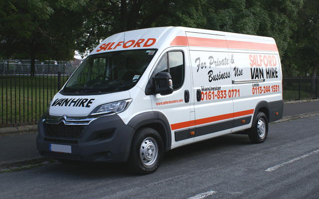 Hire a 4.0M Panel Van with Long Wheel Base