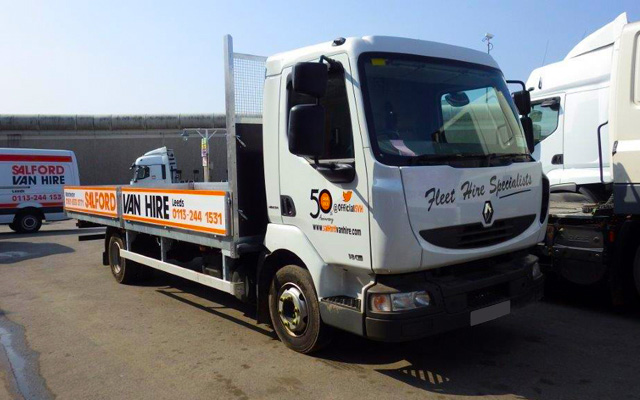 Hire a 7.5T GVW Dropsided Truck